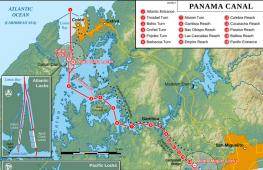 Панамский канал соединяет воды