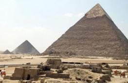Египетские пирамиды на карте